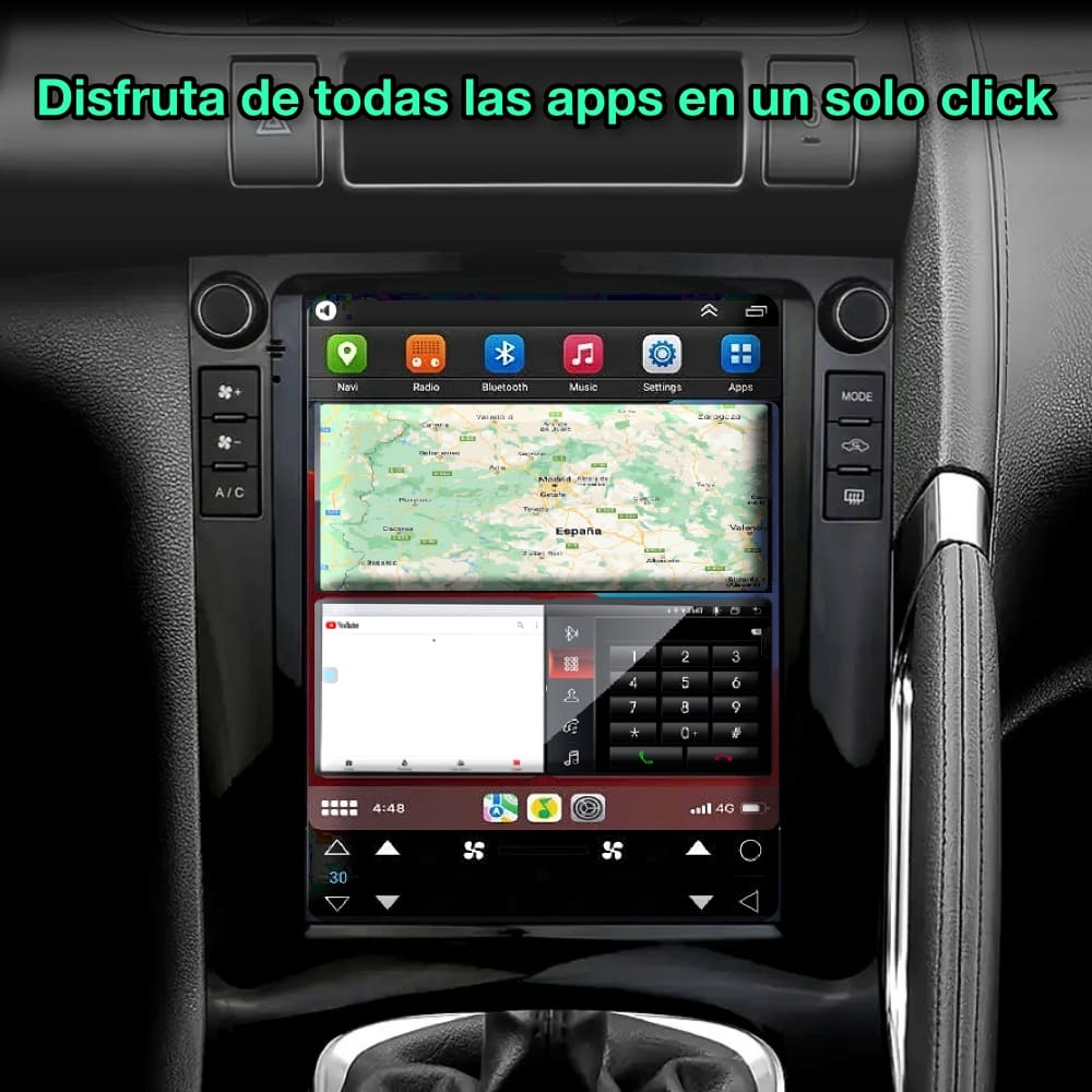 Peugeot 3008, 2010-2017 pantalla 9,7"