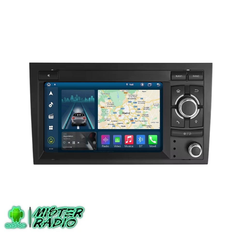 Audi A4, 2000 - 2008 pantalla 7" estilo OEM - Mister Radio GPS