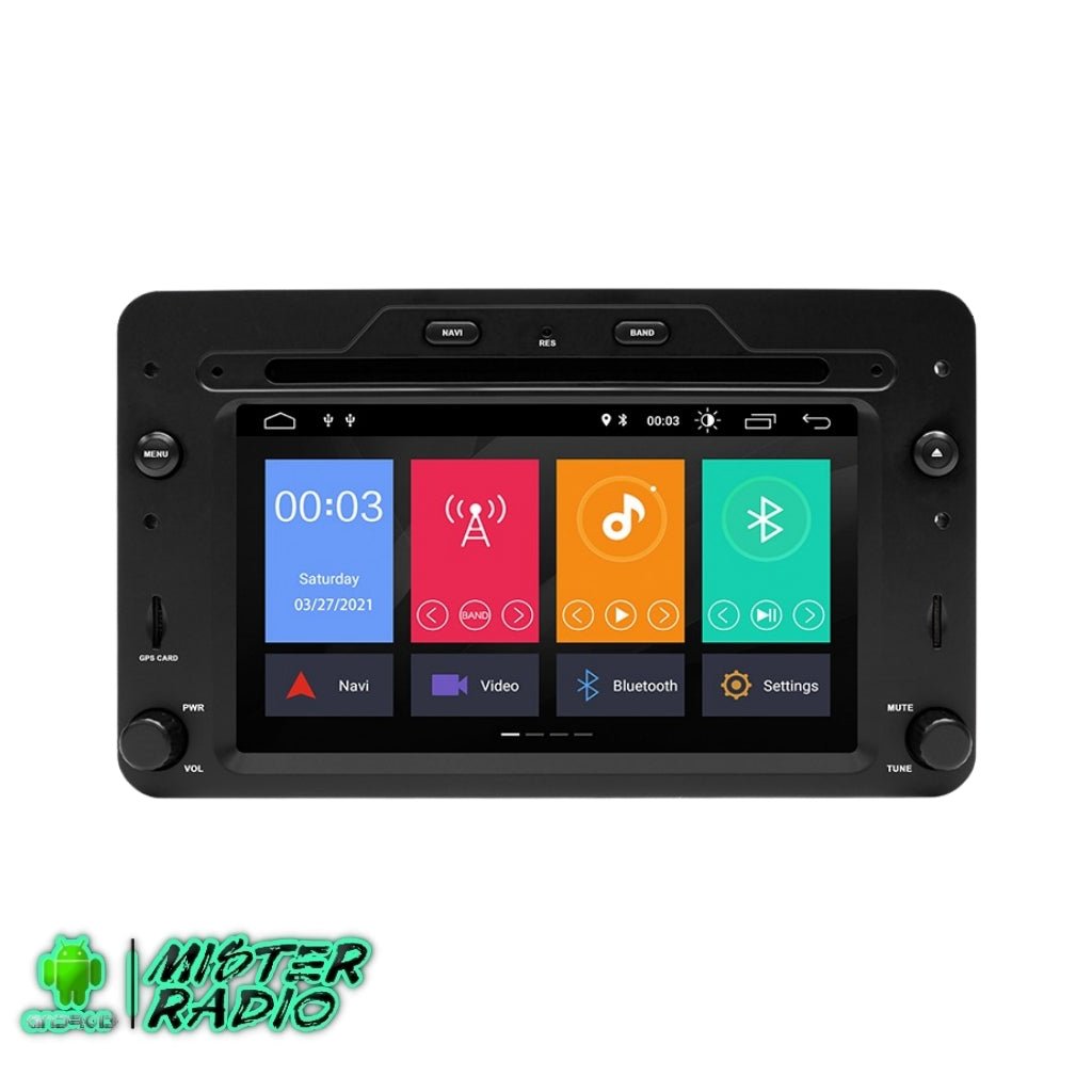 Alfa Romeo Spider, 159, Brera 2006 - 2010 pantalla 6,2" - Mister Radio GPS