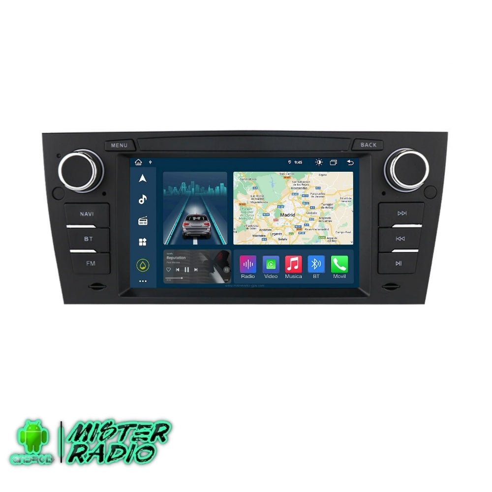 BMW E90 E91 E92 E93 Serie 3 2006 - 2012 pantalla 7" - Mister Radio GPS