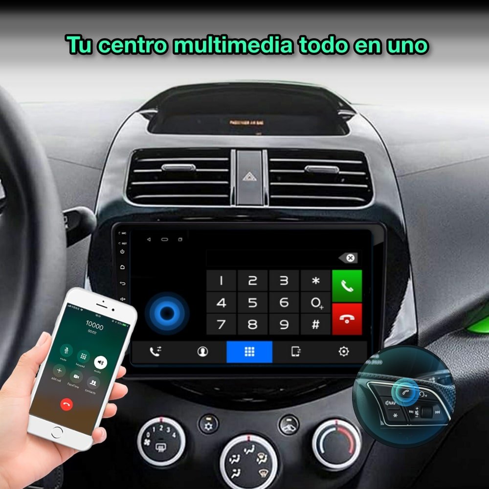 Chevrolet Spark 2010 - 2014 - Mister Radio GPS
