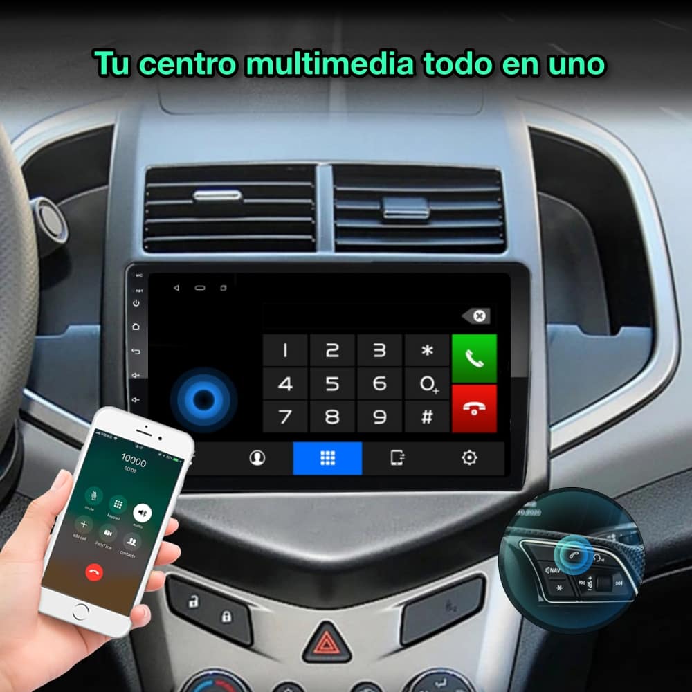 Chevrolet Aveo 2011 - 2015 - Mister Radio GPS