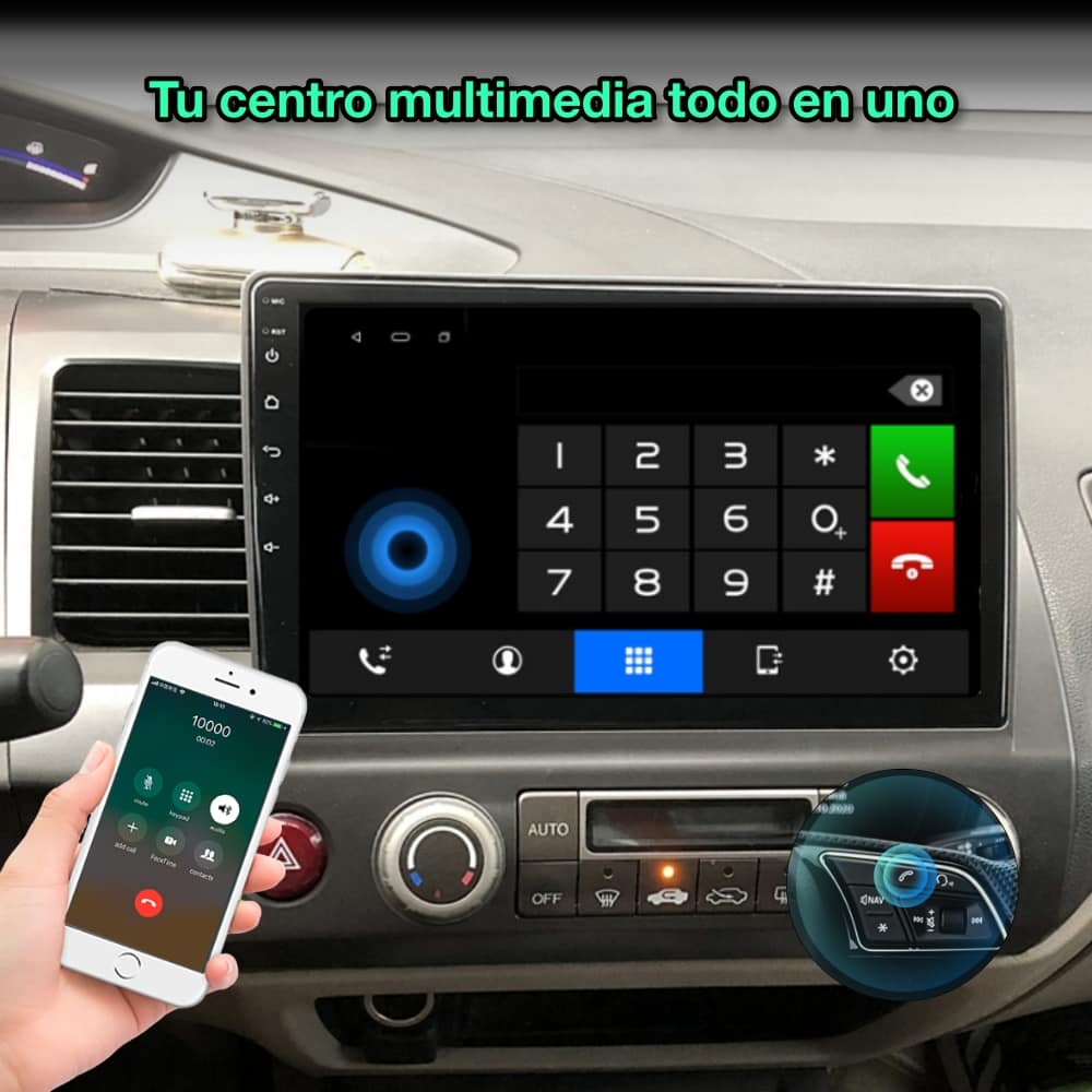 Honda Civic 8, 2005 - 2012 - Mister Radio GPS