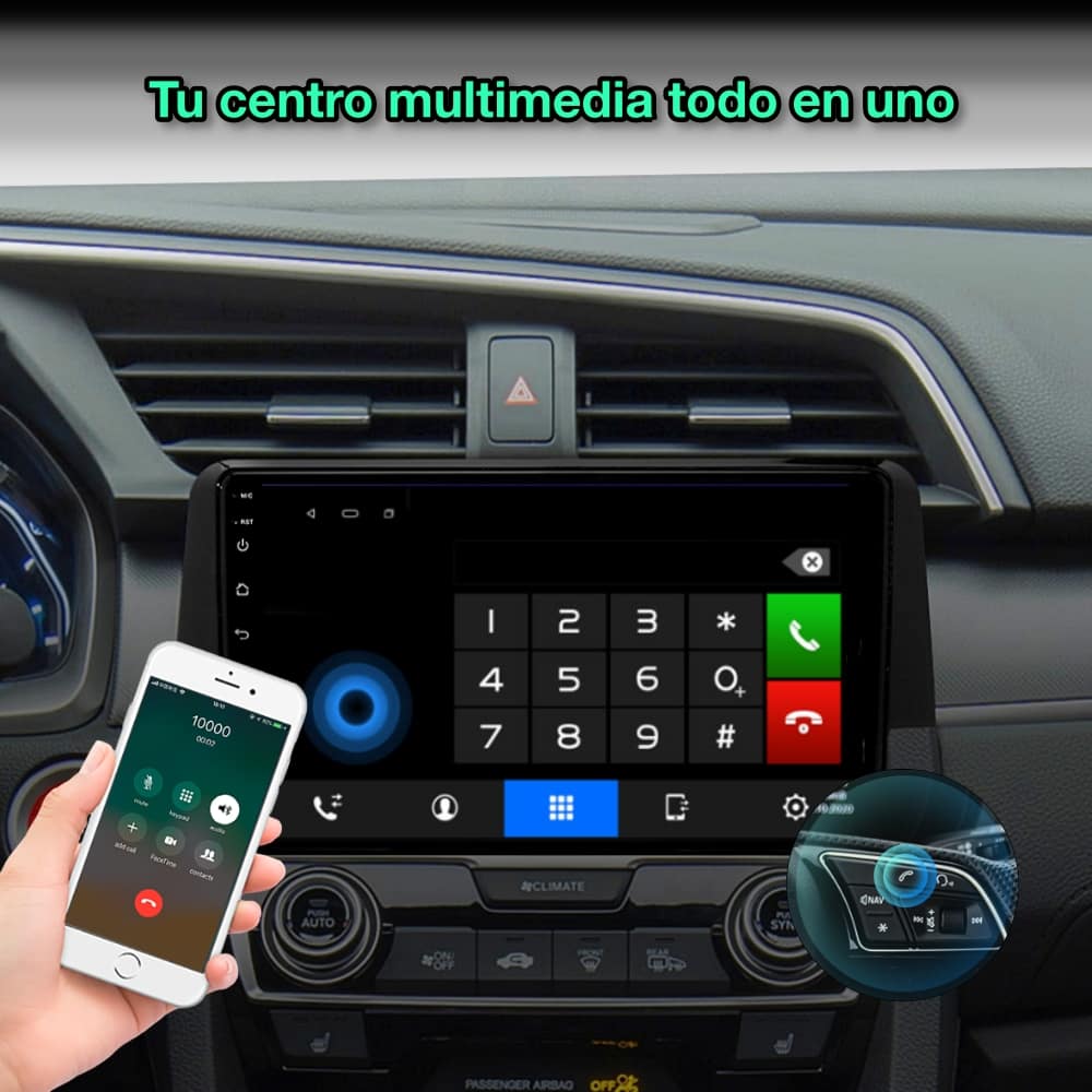 Honda Civic 10, 2016 - 2021 - Mister Radio GPS