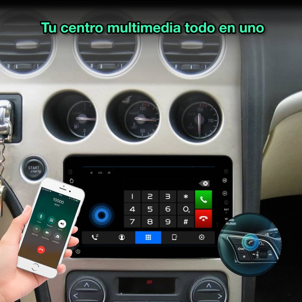 Alfa Romeo Spider, 159, Brera 2006 - 2010 pantalla 7" - Mister Radio GPS