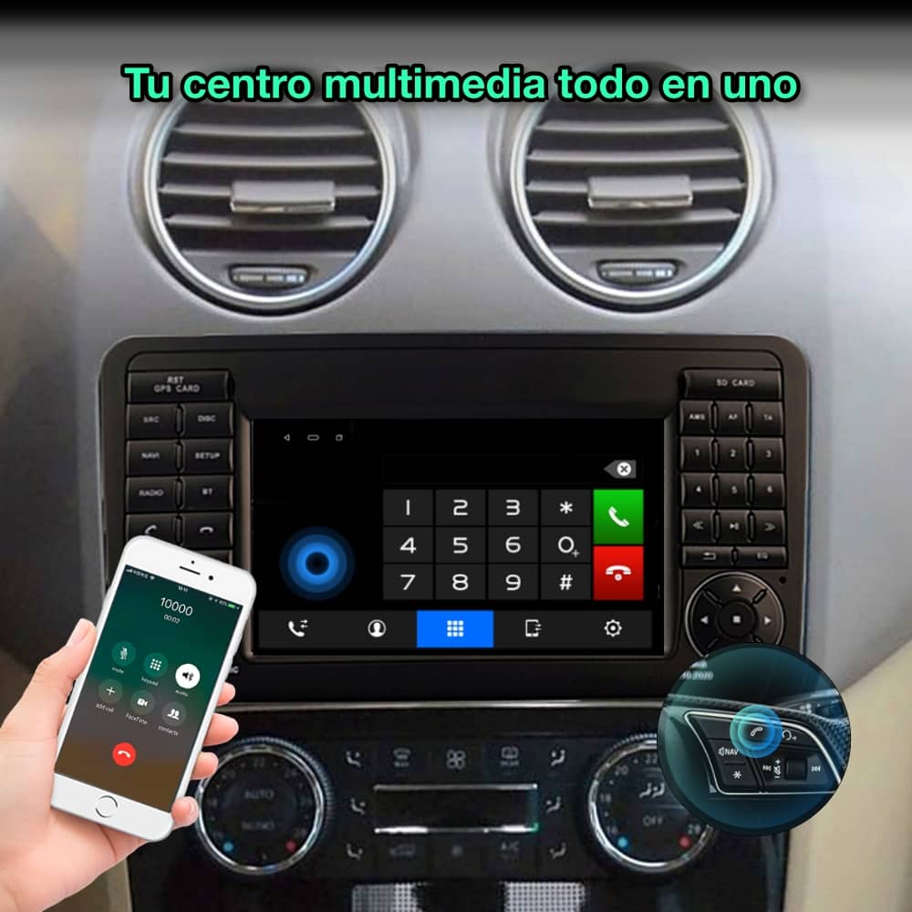 Mercedes Benz GL, ML 2005-2012 Pantalla 7"