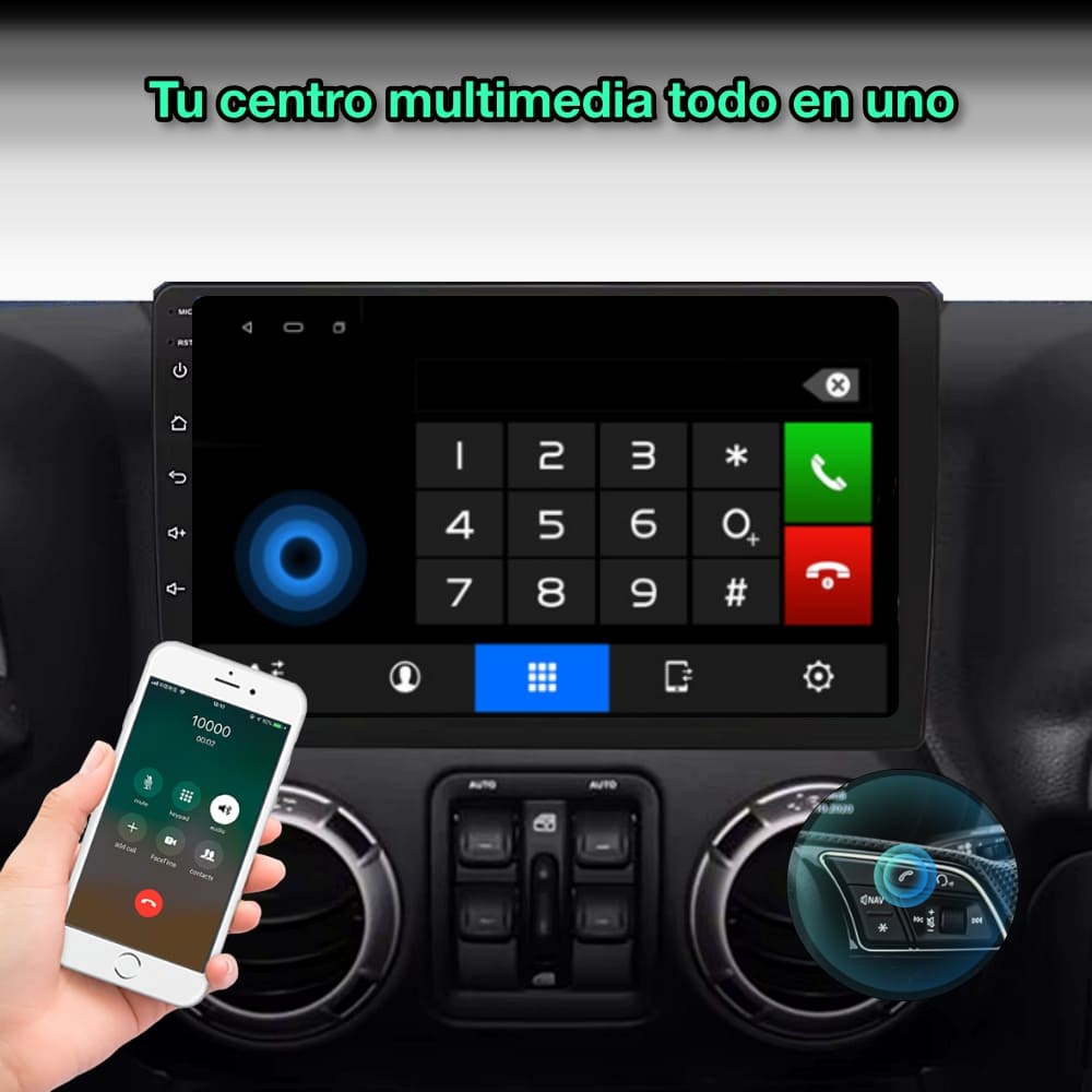 Jeep / Chrysler / Dodge Radio pantalla 10”