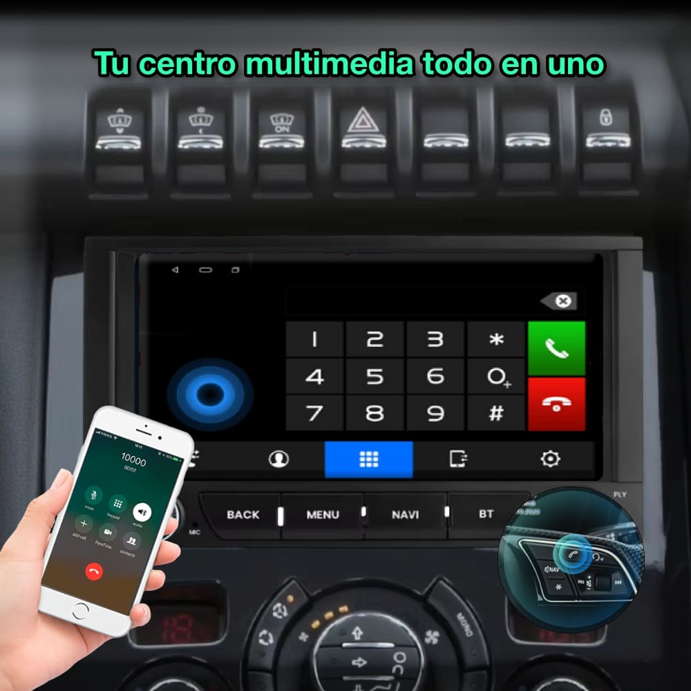 Peugeot 3008, 2009-2015 pantalla 7”