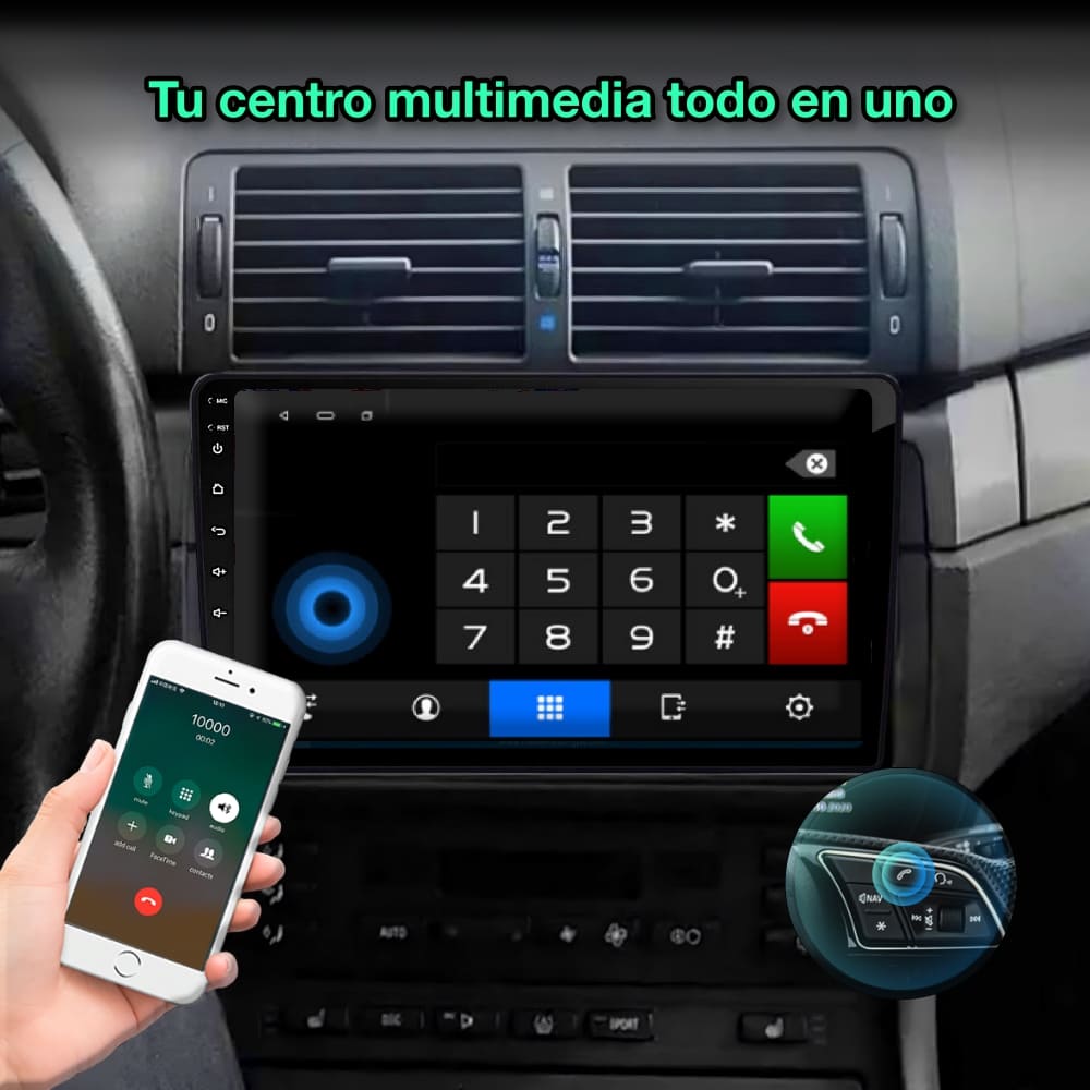 BMW E46 Serie 3 1998 - 2006 - Mister Radio GPS