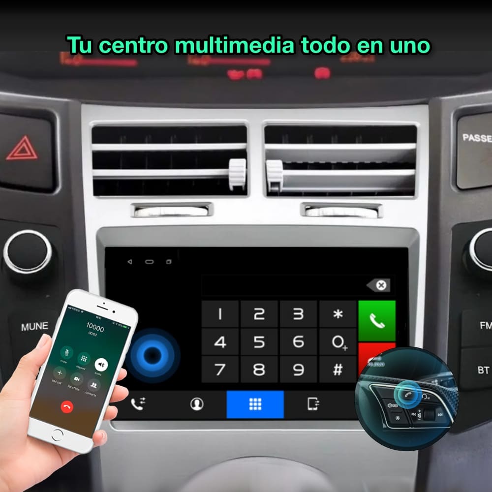 Toyota Yaris 2005-2012 Pantalla 7"