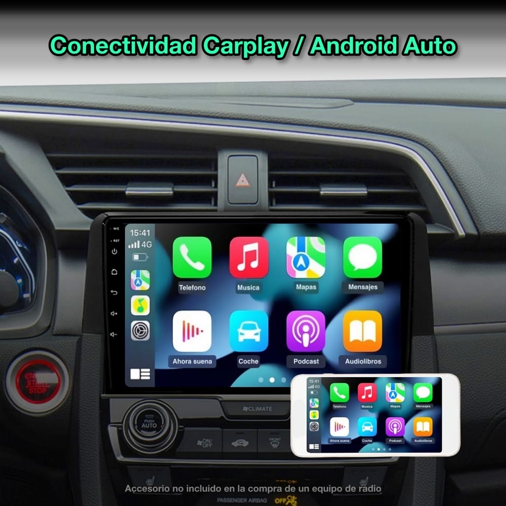 Honda Civic 10, 2016 - 2021 - Mister Radio GPS