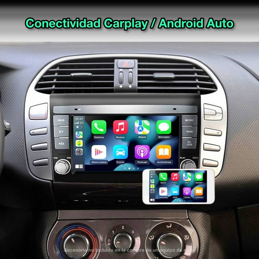 Fiat Bravo 2007-2012 pantalla 7”