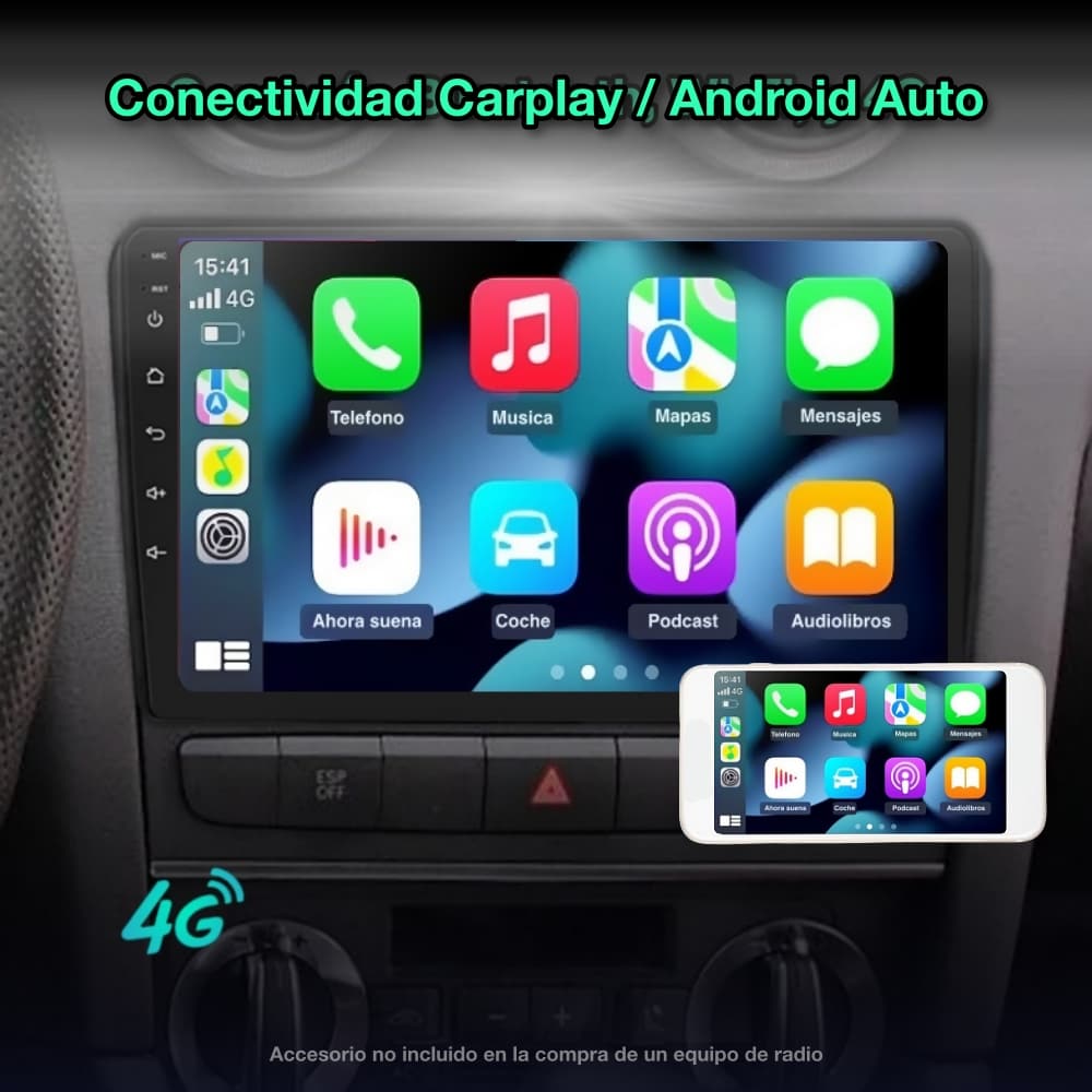 Audi A3, S3, RS3, 2003 - 2012 - Mister Radio GPS