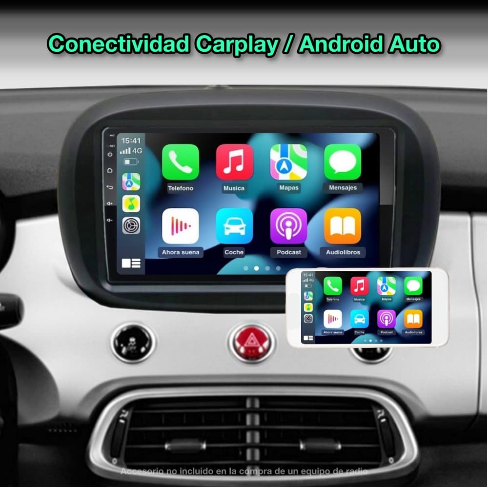 Fiat 500X, 2014 - 2020 - Mister Radio GPS