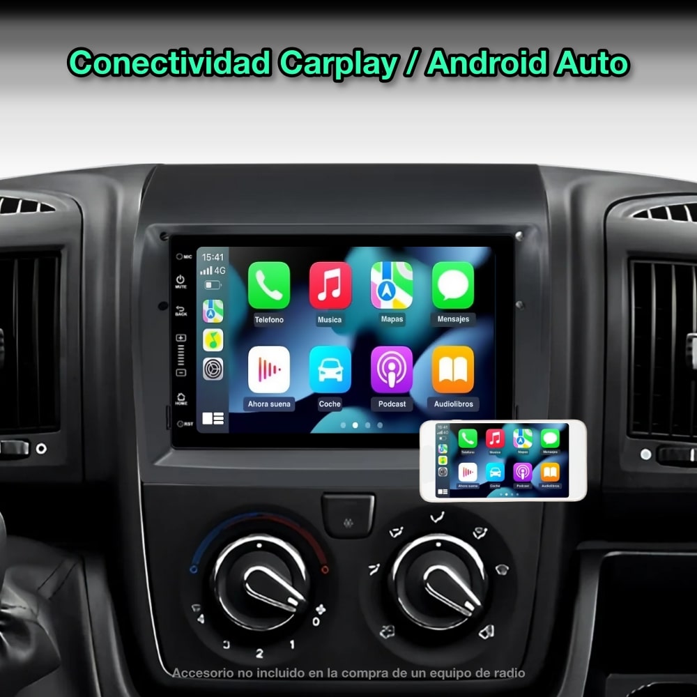 Peugeot Boxer 2008-2015 pantalla 7"