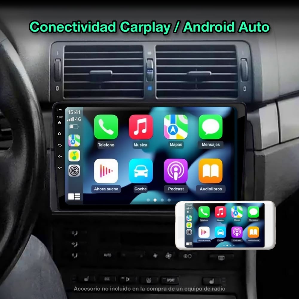 BMW E46 Serie 3 1998 - 2006 - Mister Radio GPS