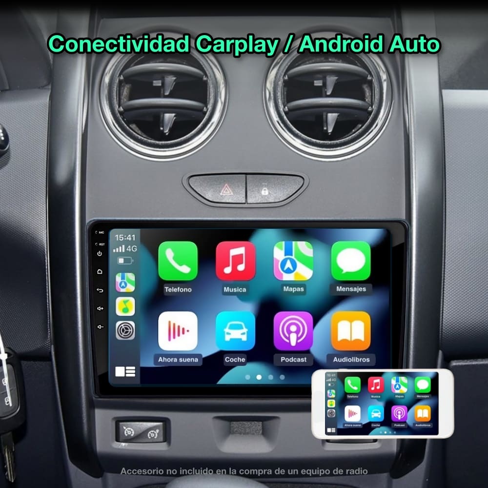 Dacia Duster 2015-2020 pantalla 9”