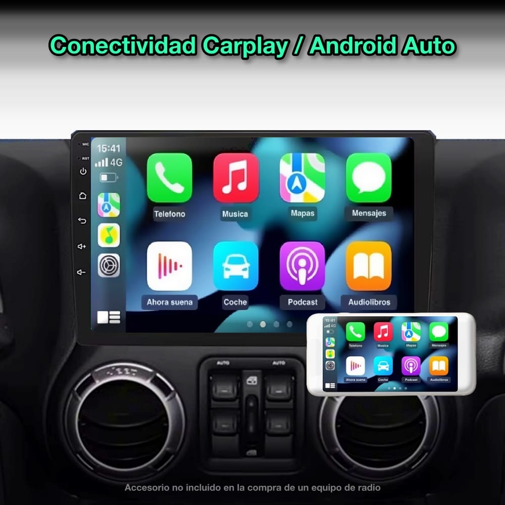 Jeep / Chrysler / Dodge Radio pantalla 10”