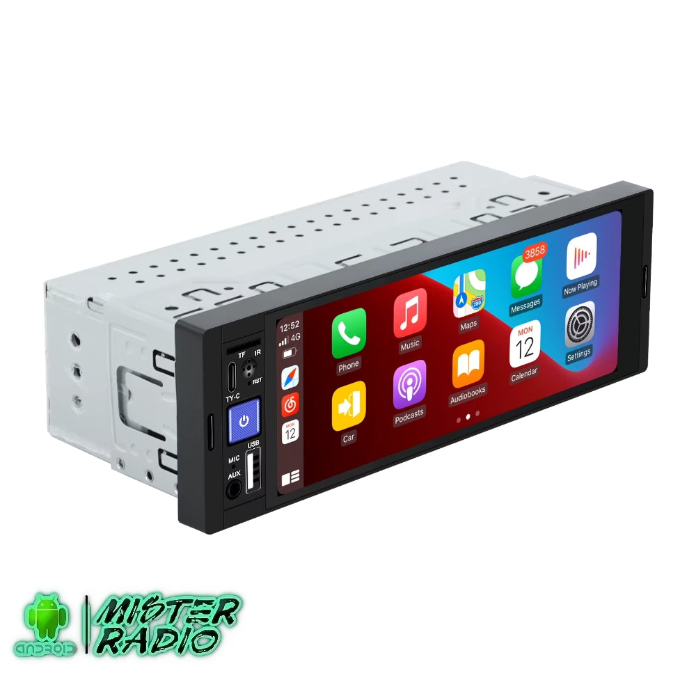 Carplay GPS universal 1 DIN, pantalla 6,86"