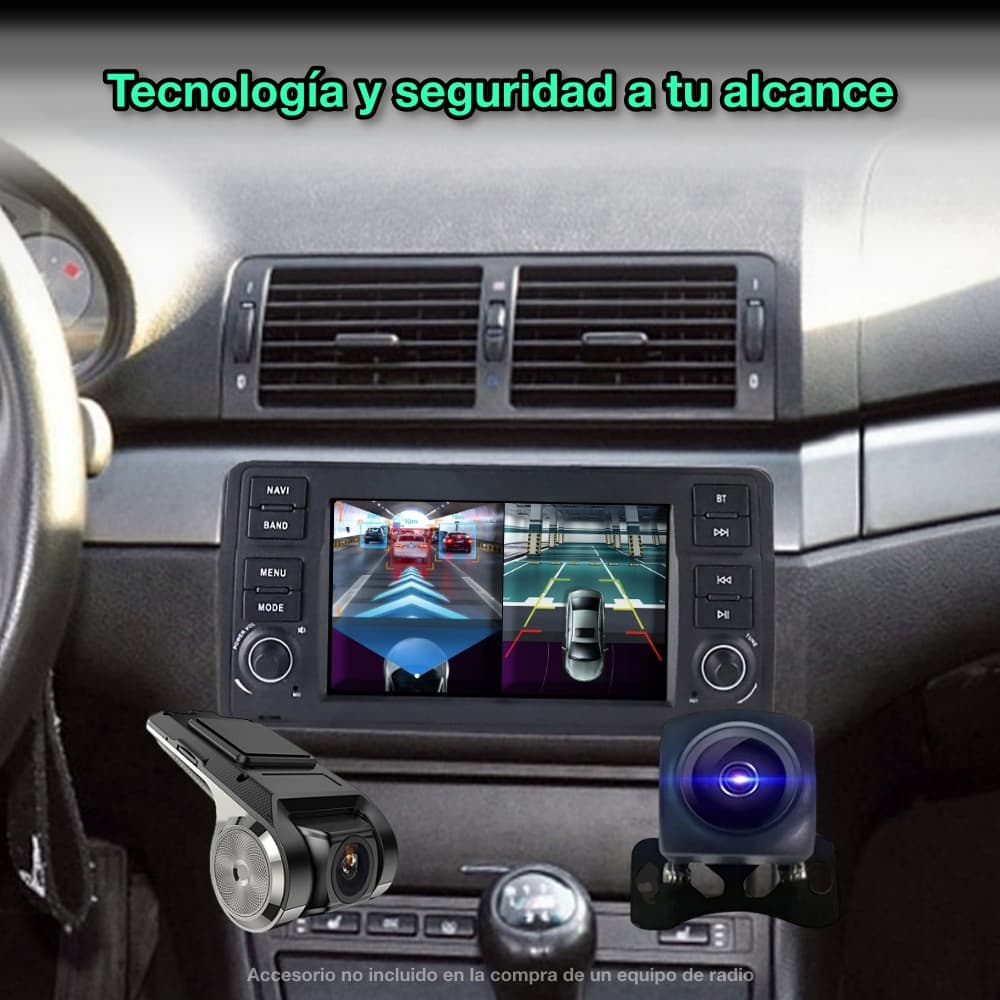 BMW E46 Serie 3 ,1998 - 2006 de 7" pulgadas - Mister Radio GPS