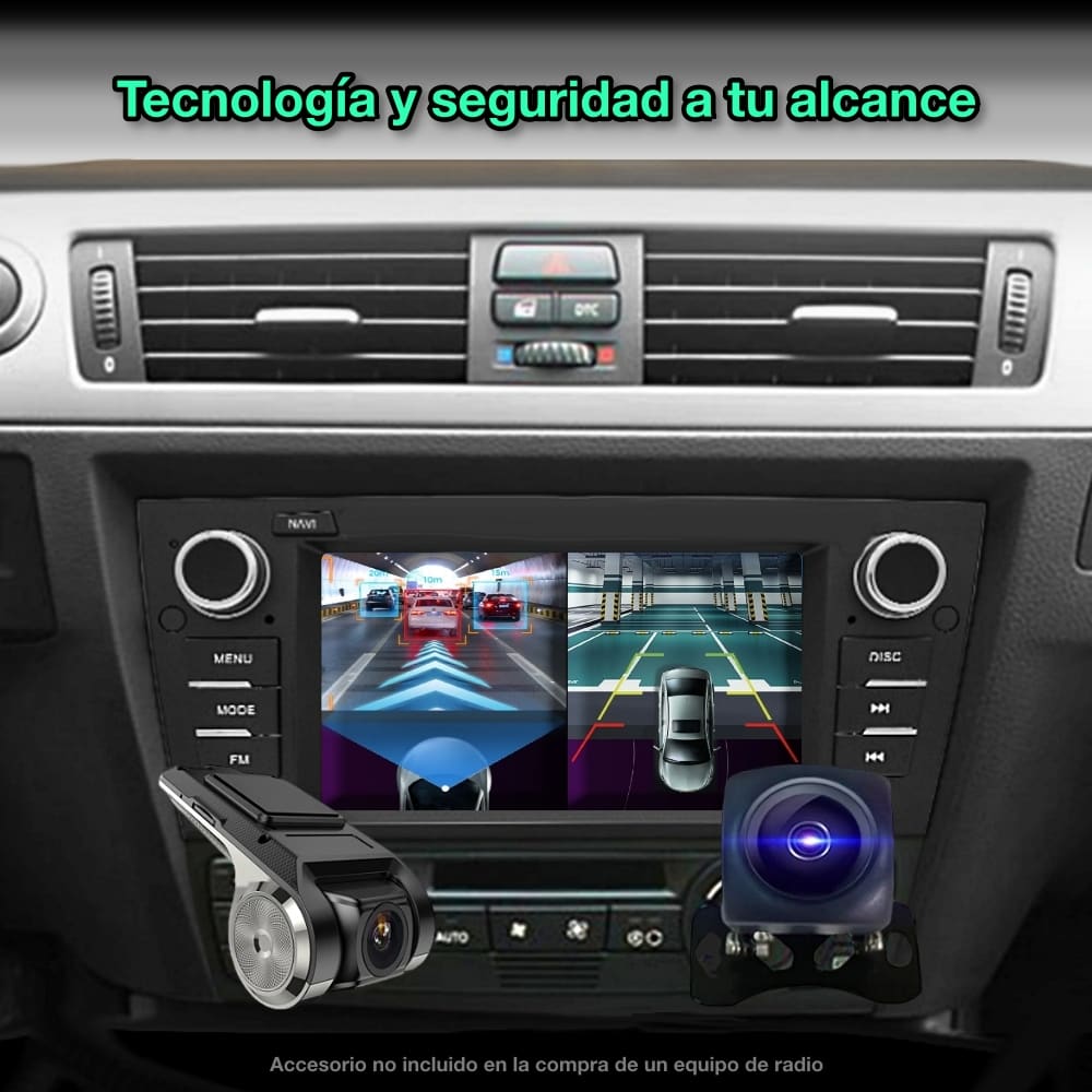 BMW E90 E91 E92 E93 Serie 3 2006 - 2012 pantalla 7" - Mister Radio GPS