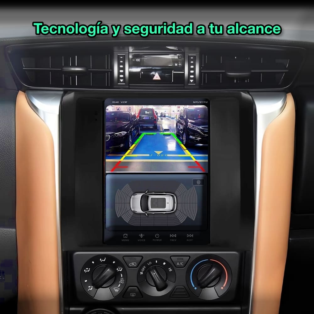 Toyota Fortuner Hilux 2016-2022 pantalla 9,7"
