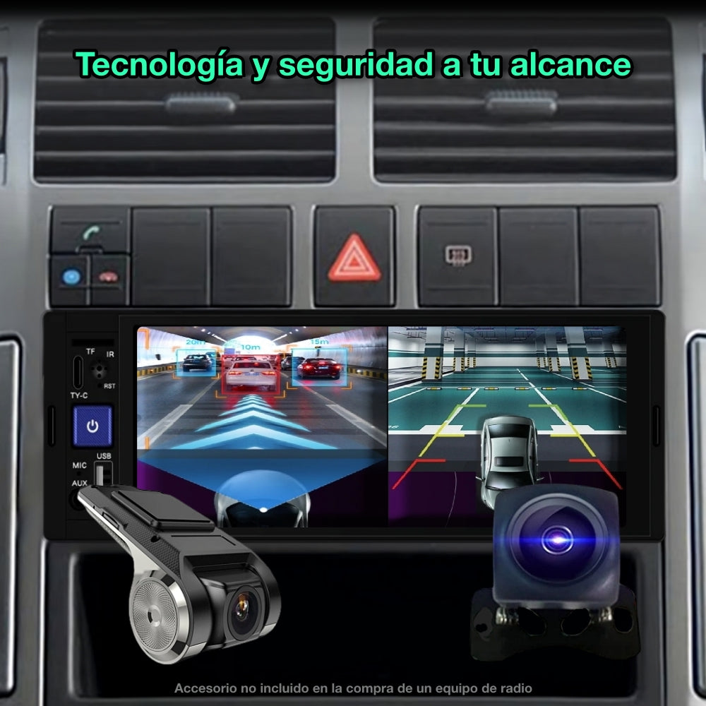 Carplay GPS universal 1 DIN, pantalla 6,86"