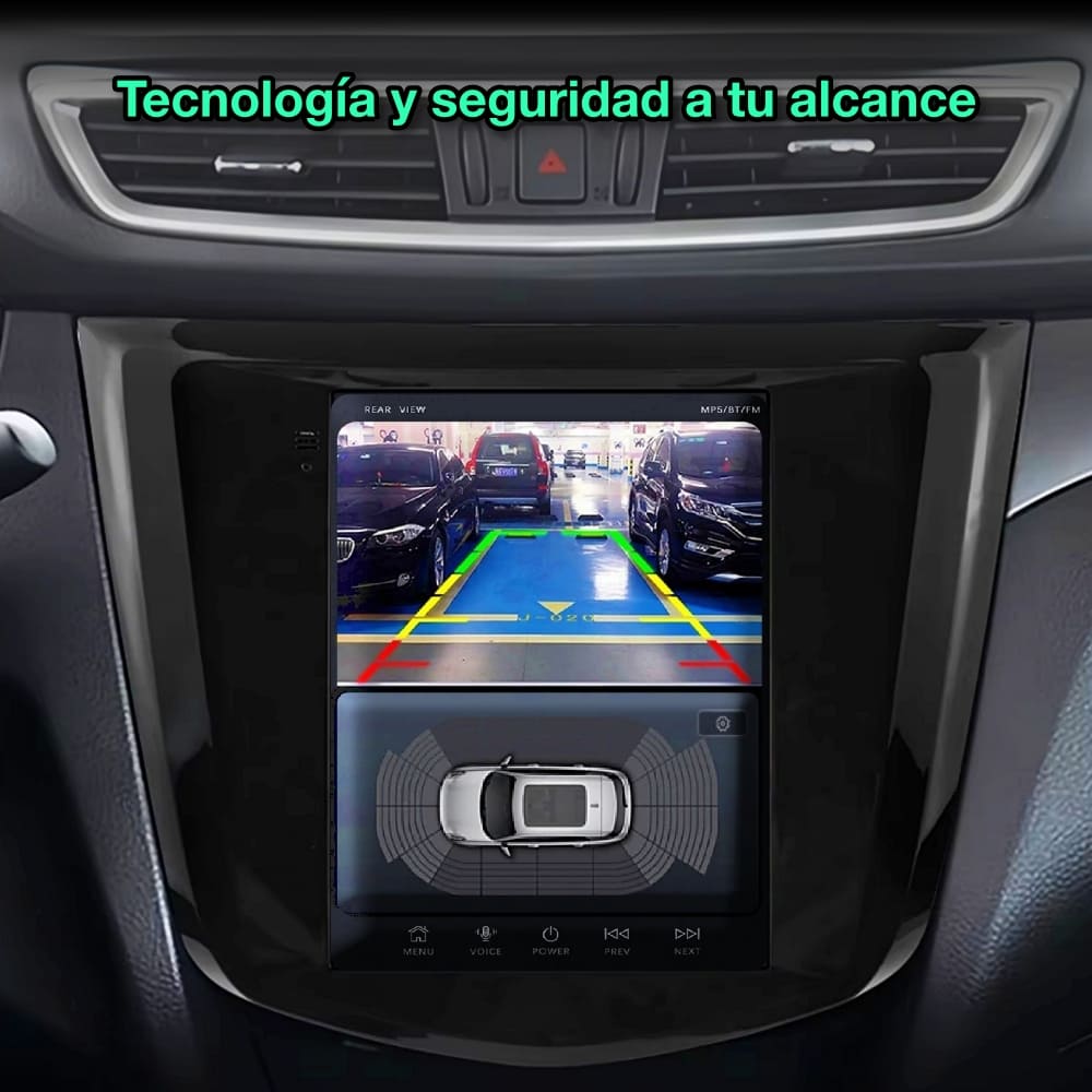 Nissan Qashqai X-Trail 2013-2017 pantalla 9,7”