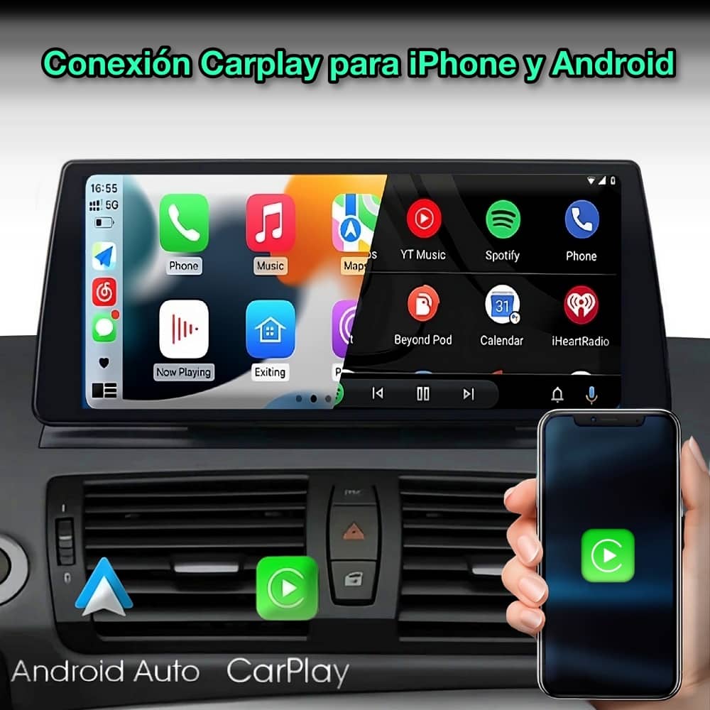 BMW Serie 1, 2006 - 2012 pantalla de 10.33” - Mister Radio GPS