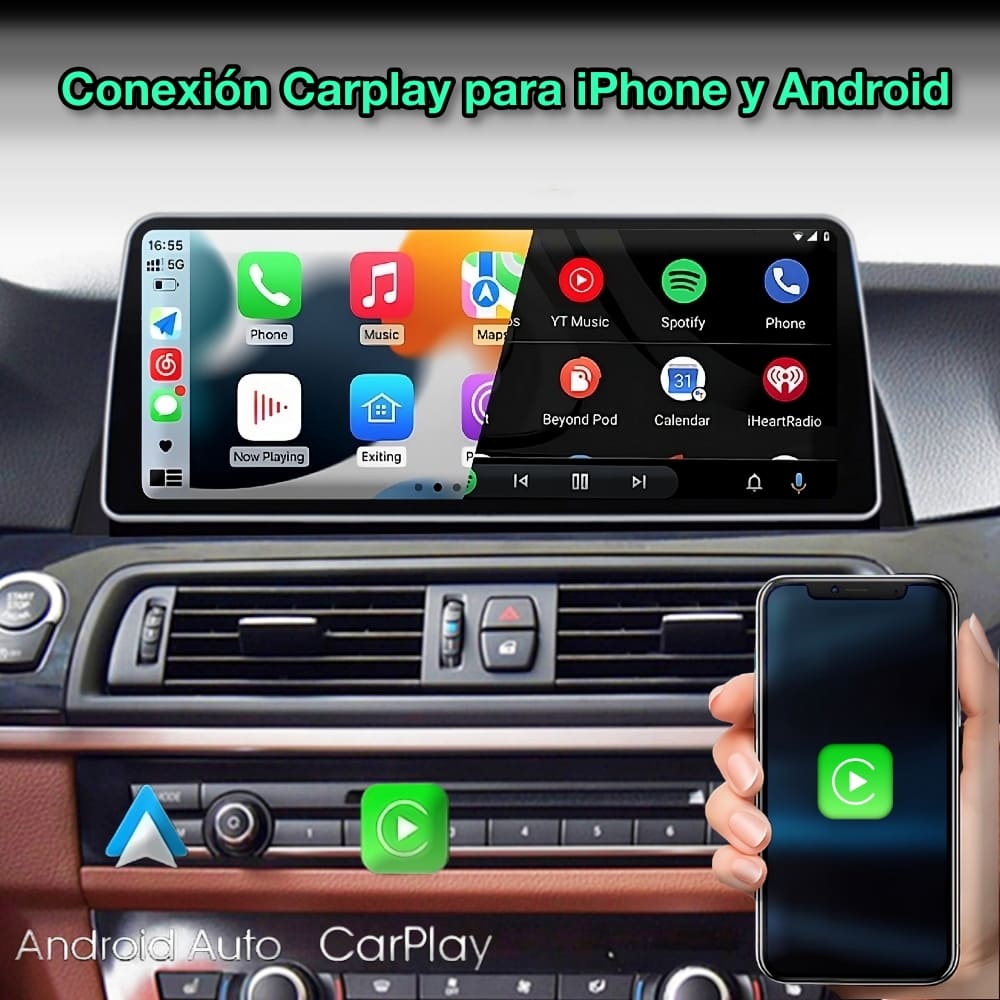 BMW Serie 5, F10, F11, 2011 - 2016 pantalla 12,3" - Mister Radio GPS