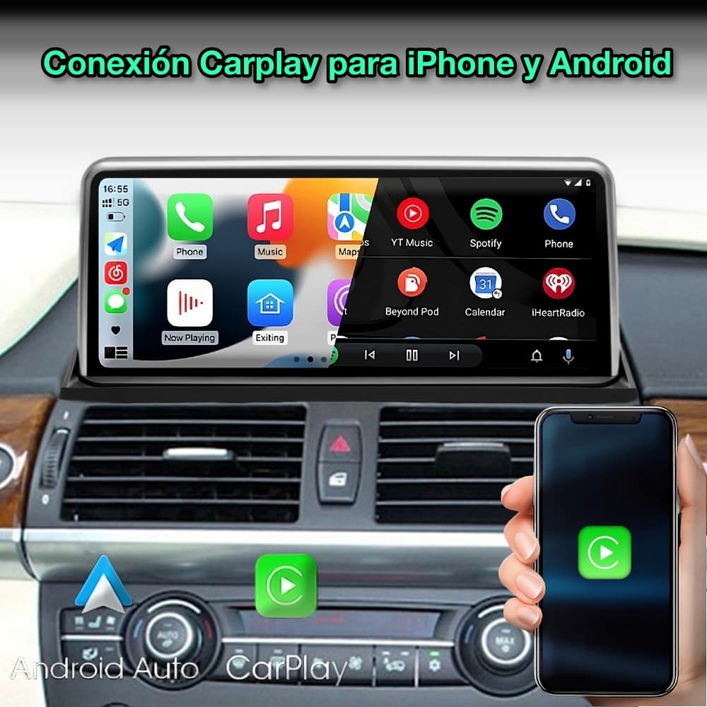 BMW X5 E70, X6 E71, 2007 - 2014 pantalla de 10.25” - Mister Radio GPS