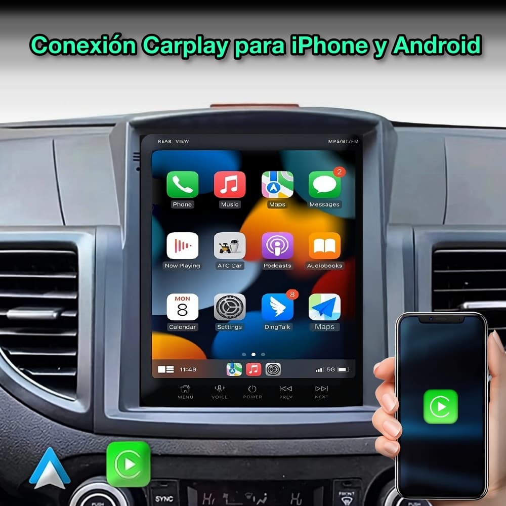 Honda CRV 2011-2015 pantalla 9,7”