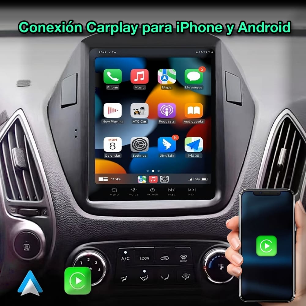 Hyundai Tucson ix35, 2009-2015 pantalla 9.7”