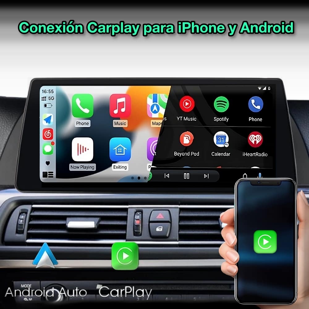 BMW Serie 5, F10, F11, 2011 - 2016 pantalla 10,33” - Mister Radio GPS