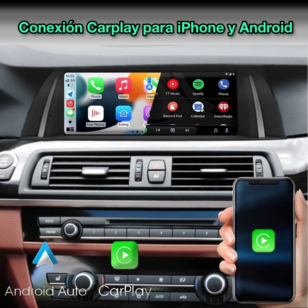 BMW Serie 5, F10, F11, 2011 - 2016 pantalla 10.25” - Mister Radio GPS