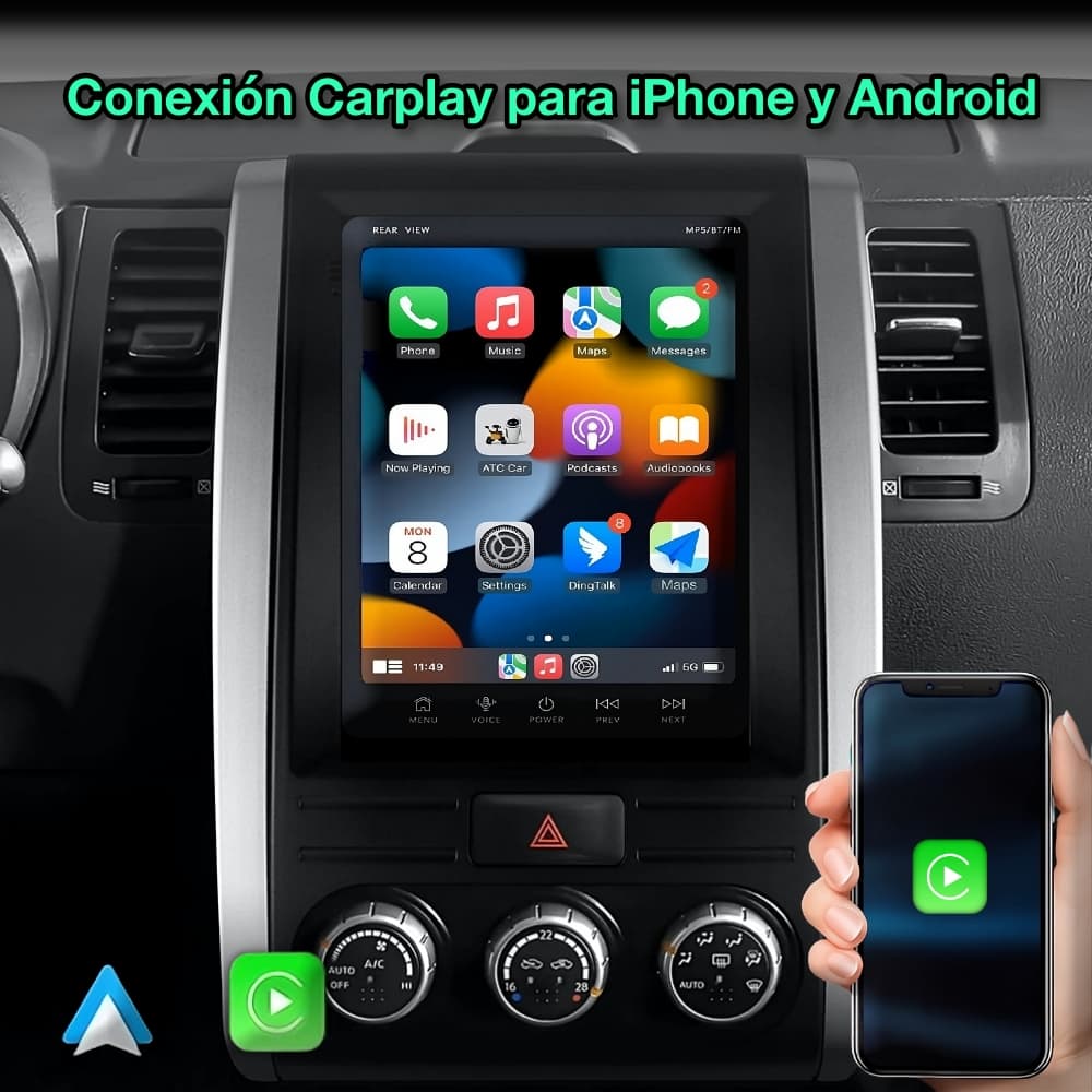 Nissan XTrail 2007-2015 pantalla 9,7”