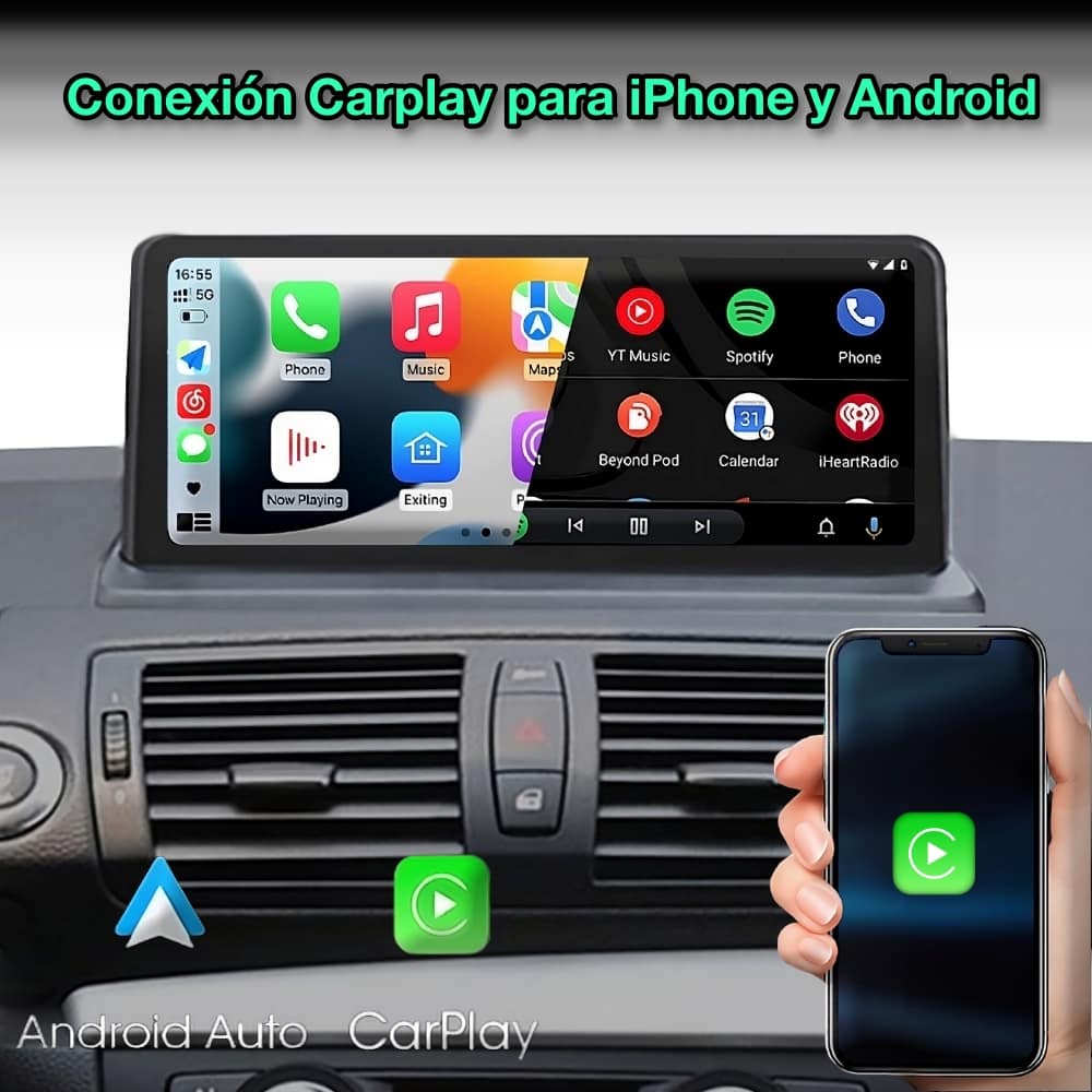 BMW Serie 1, 2006 - 2012 pantalla de 10.25” - Mister Radio GPS