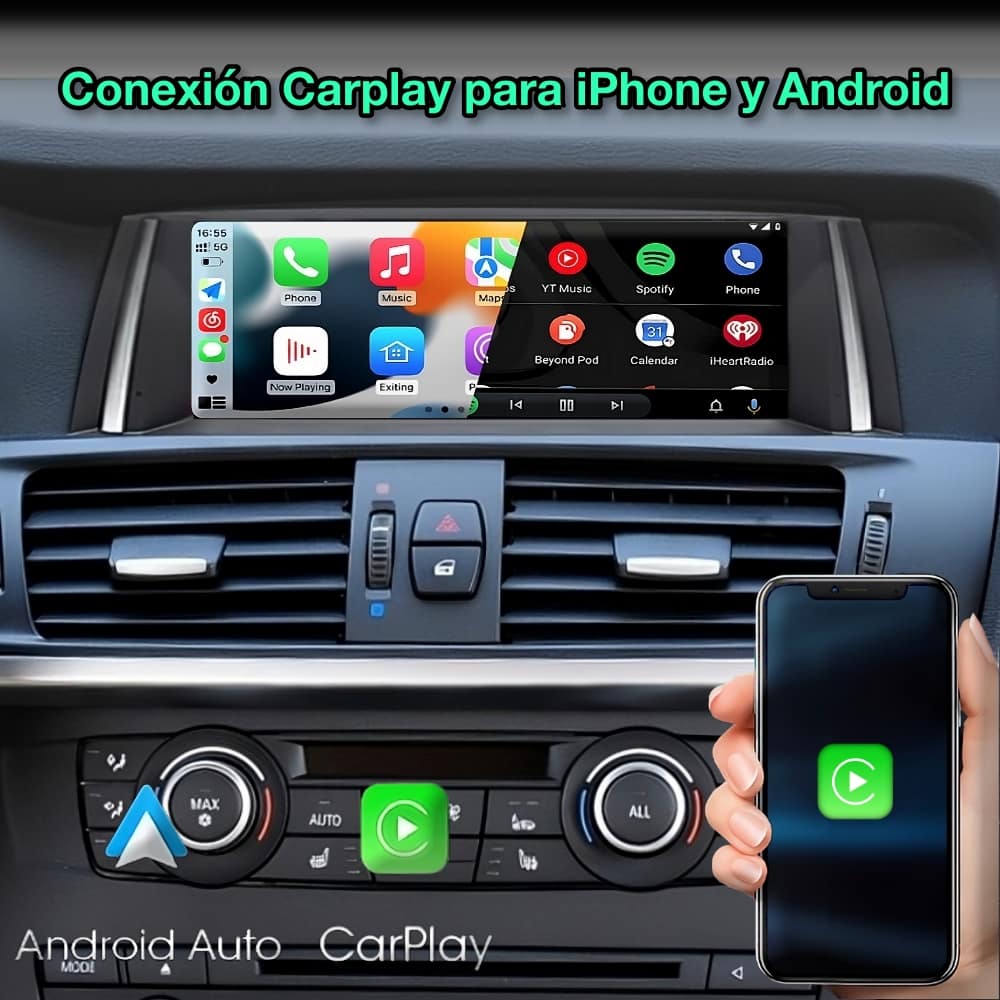 BMW X3 F25, 2010 - 2017 pantalla 10.25” - Mister Radio GPS