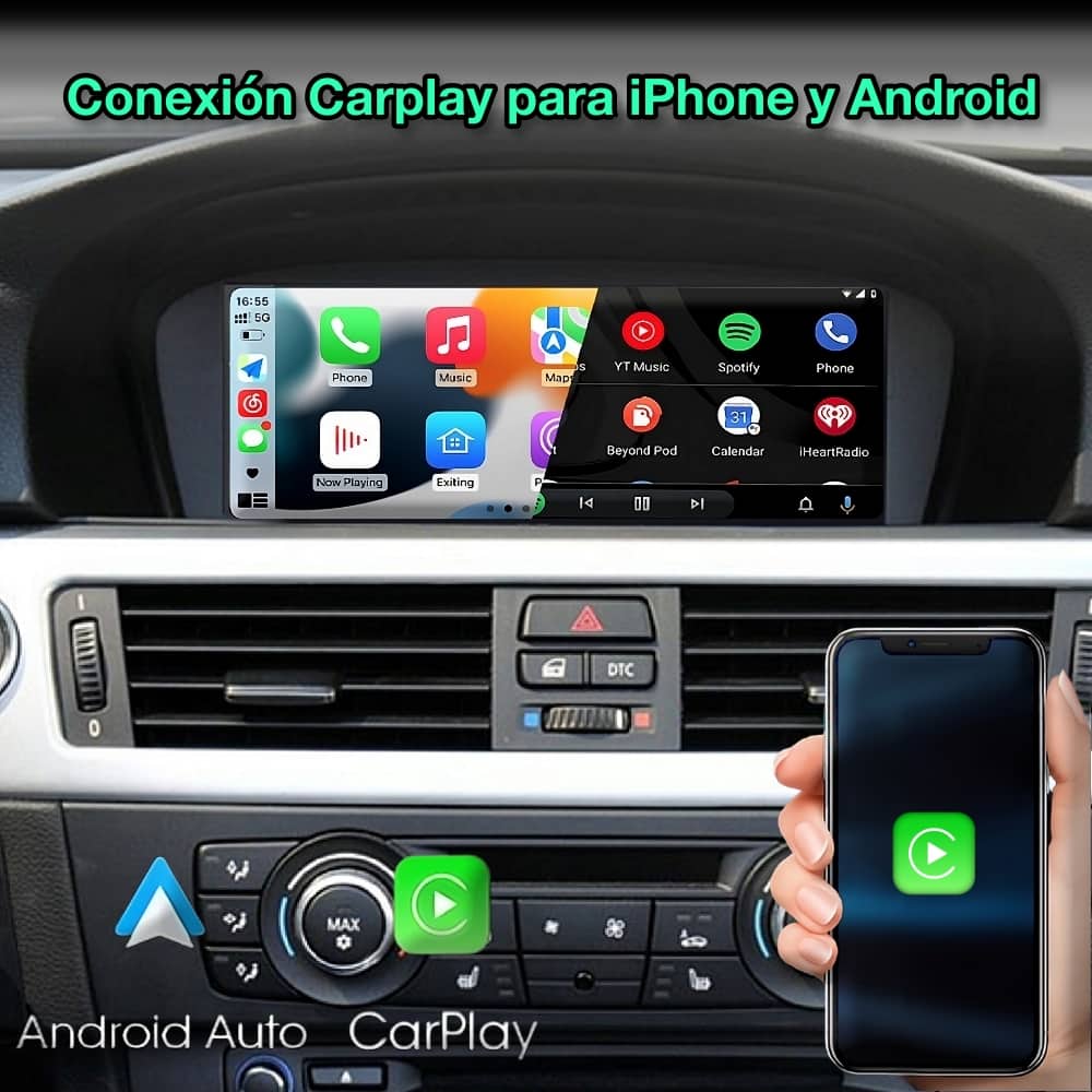 BMW Serie 5, 2005 - 2010 pantalla de 10.25” - Mister Radio GPS