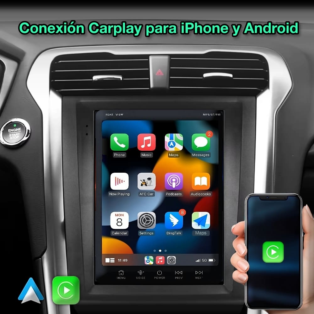 Ford Fusion Mondeo 2013-2019 pantalla 9,7"