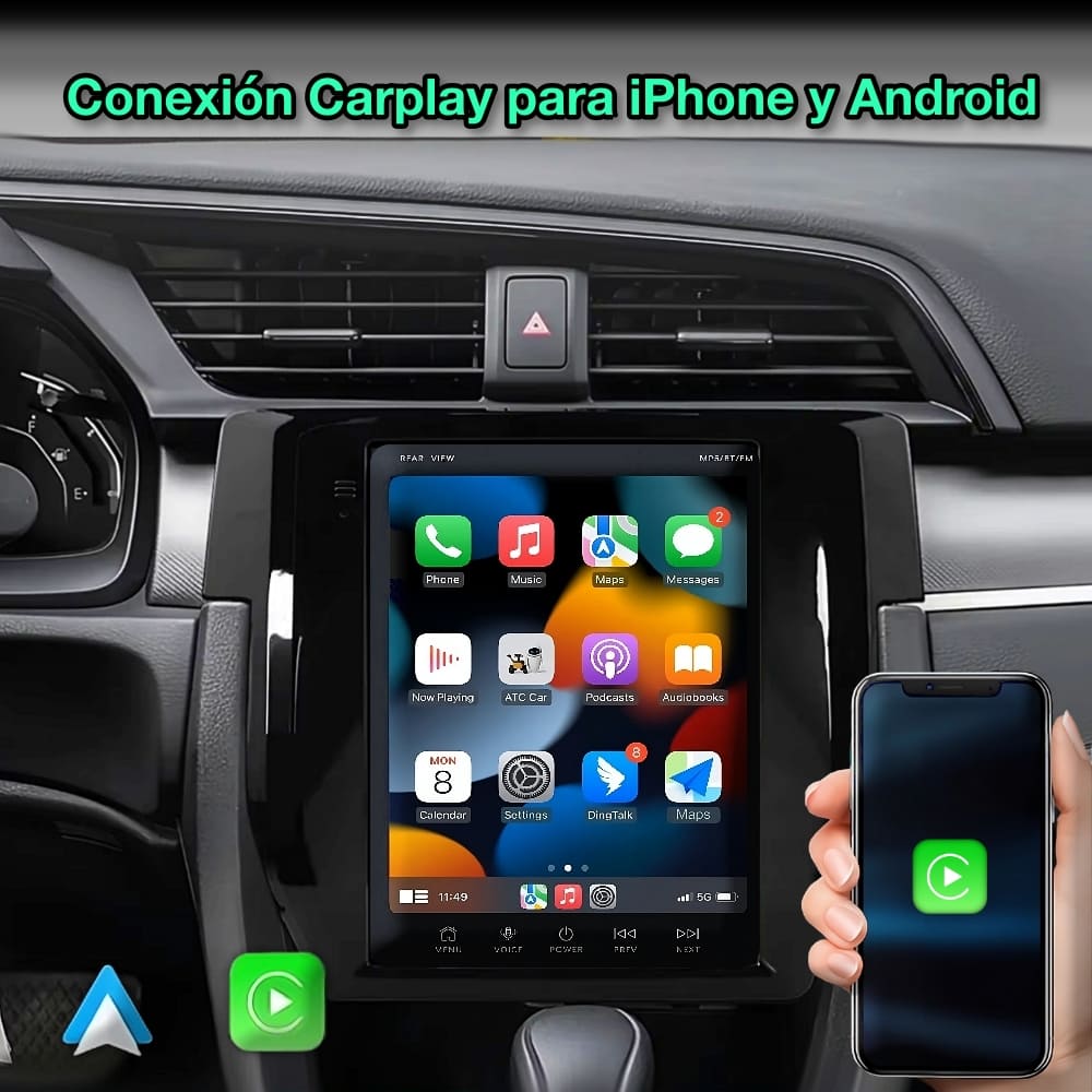 Honda Civic 2015-2020 pantalla 9,7”