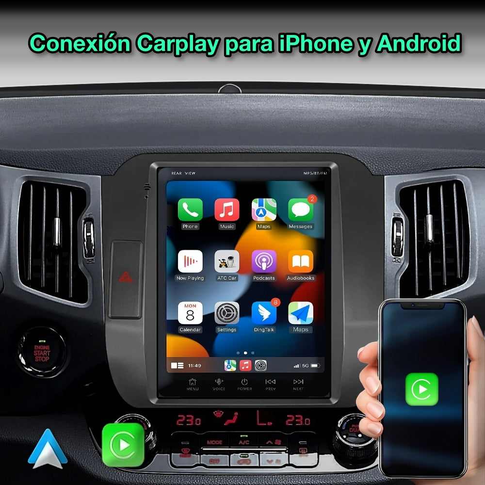 KIA Sportage 3, 2010-2016 pantalla 9,7”