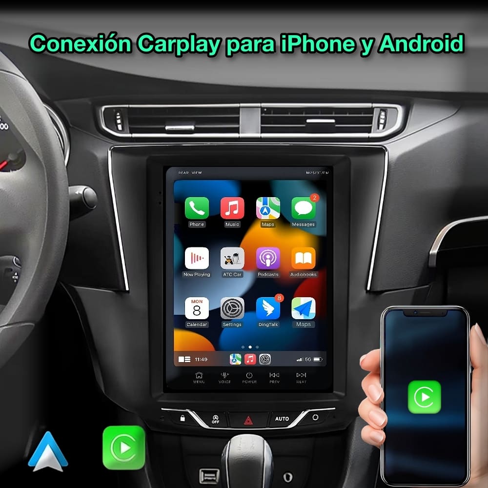 Peugeot 408 2014-2020 pantalla 9,7"