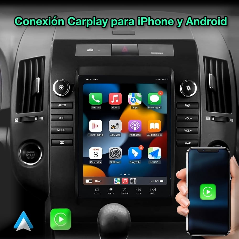 Toyota Verso 2004-2009 pantalla 9,7”