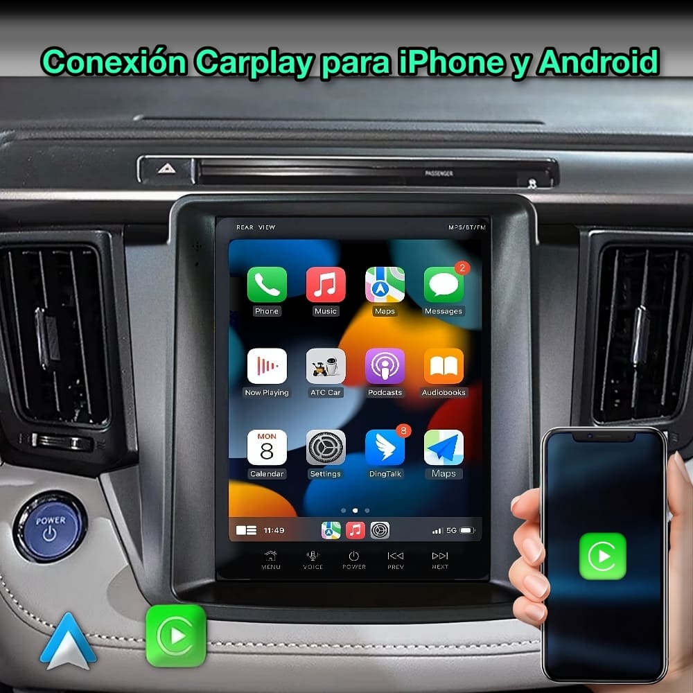 Toyota RAV4 2013-2018 pantalla 9,7"