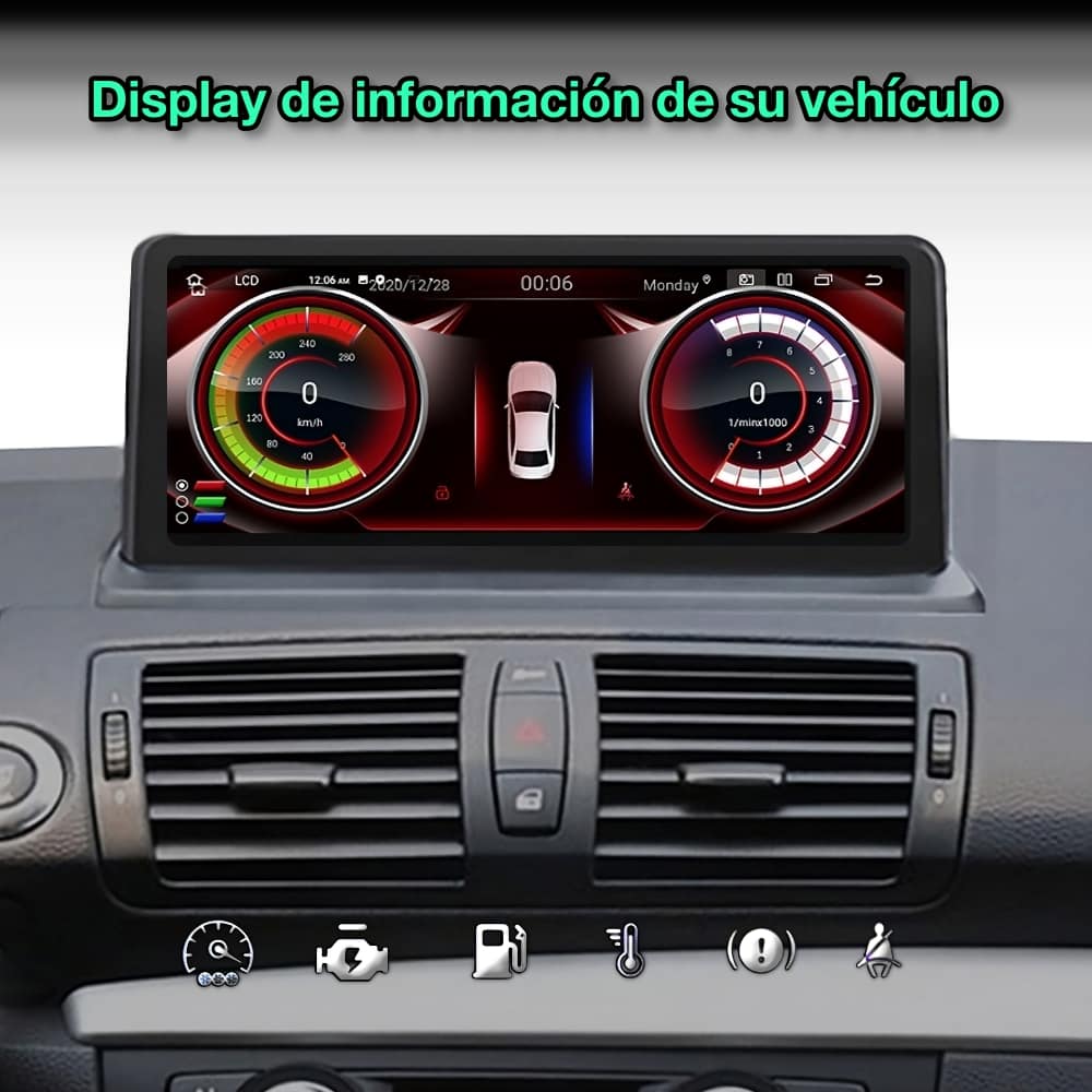 BMW Serie 1, 2006 - 2012 pantalla de 10.25” - Mister Radio GPS