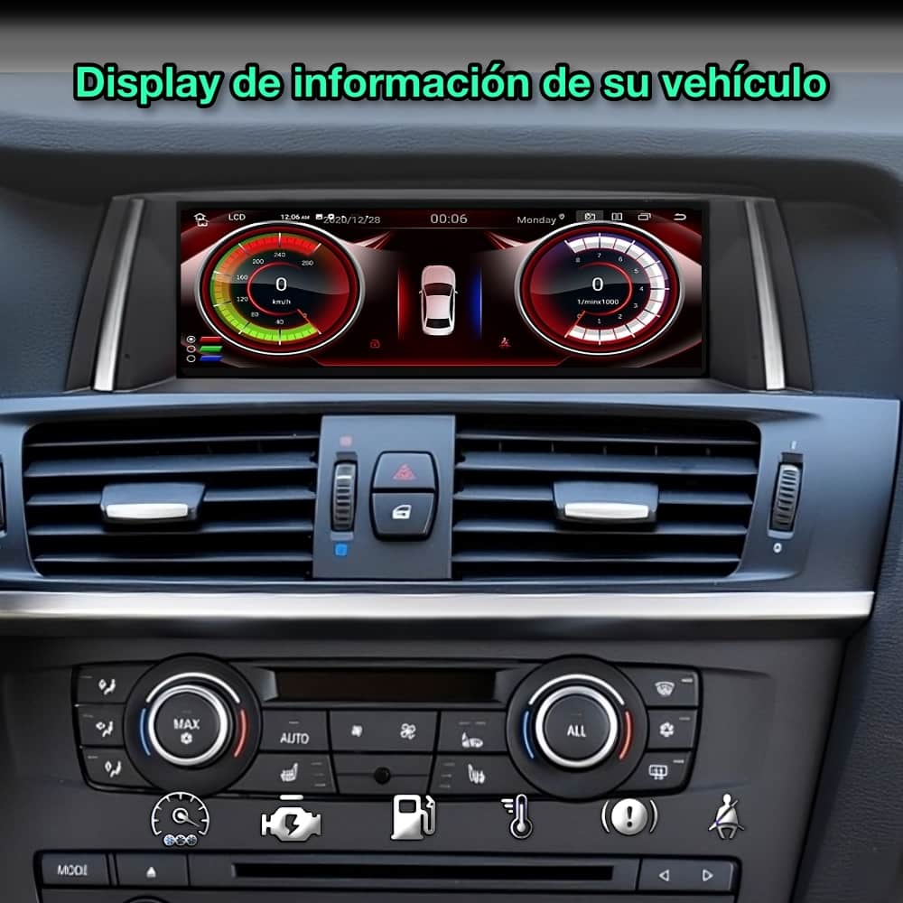 BMW X3 F25, 2010 - 2017 pantalla 10.25” - Mister Radio GPS