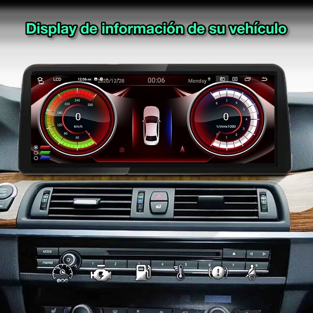 BMW X5 E70, X6 E71, 2007 - 2014 pantalla de 12,3” - Mister Radio GPS