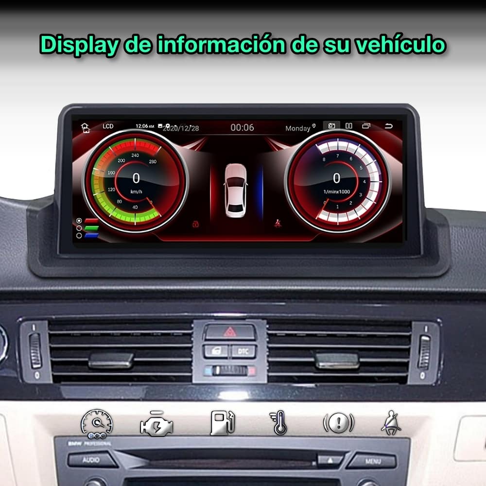 BMW Serie 3 E90, E91, E92, E93, E94, 2005 - 2012 pantalla 10.25” - Mister Radio GPS