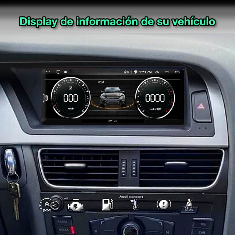 Audi A4 2009 - 2016 pantalla 8,8” - Mister Radio GPS